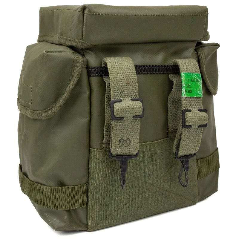 OD Bag Gas Mask Pack Clips Strap image number 1