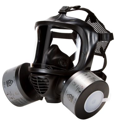 Mira Safety CM-6M Tactical Gas Mask | Full-Face Respirator for CBRN Defense, , large