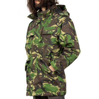 Romanian Ripstop Woodland Parka | Fleece Trim