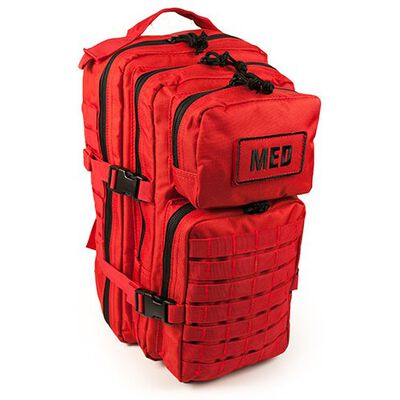 First Aid Full Tactical Trauma Kit | Red