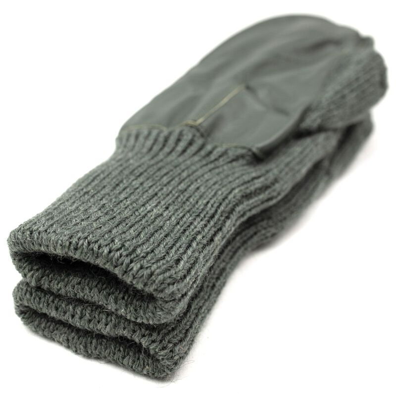 Swiss Wool Mittens w/Leather Palms - Mixed Colors | Issued, , large image number 4