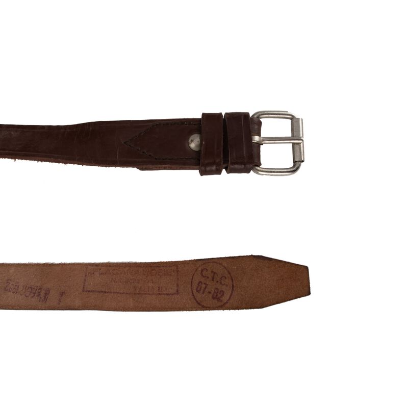 Romanian Surplus Leather Belt | Used, , large image number 1
