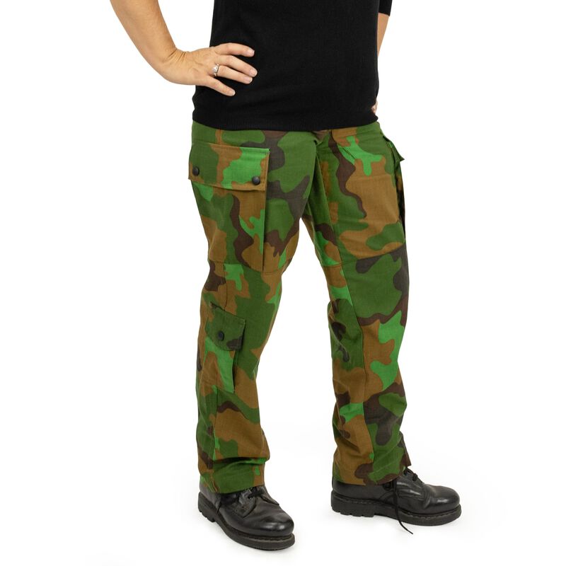 Tropical Camo Dutch Military BDU Pants image number 0