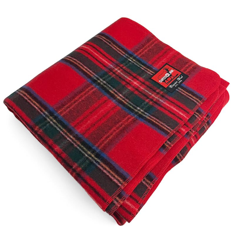 Royal Stewart Classic Wool Blanket, , large image number 1