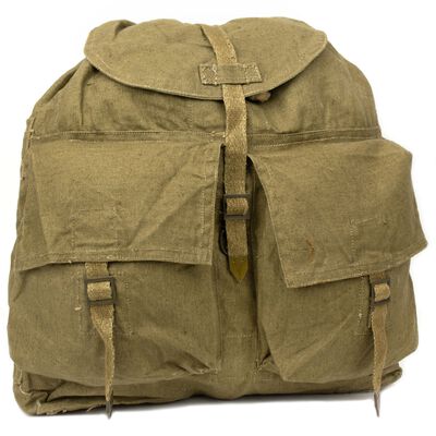 Czech Army Linen Backpack