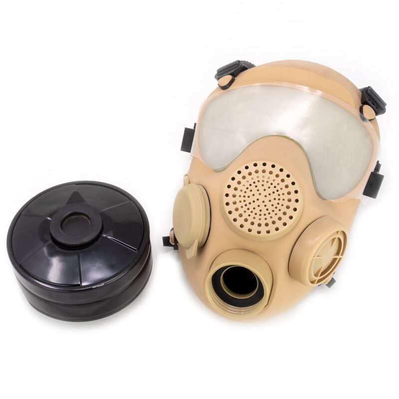 French ARF-A Gas Mask_Desert Mask Desert Bag image number 0