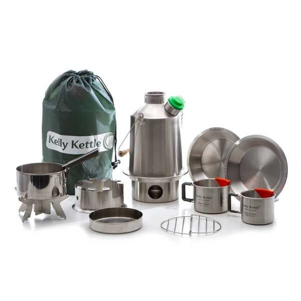 Kelly Kettle Small Trekker And Kit Includes