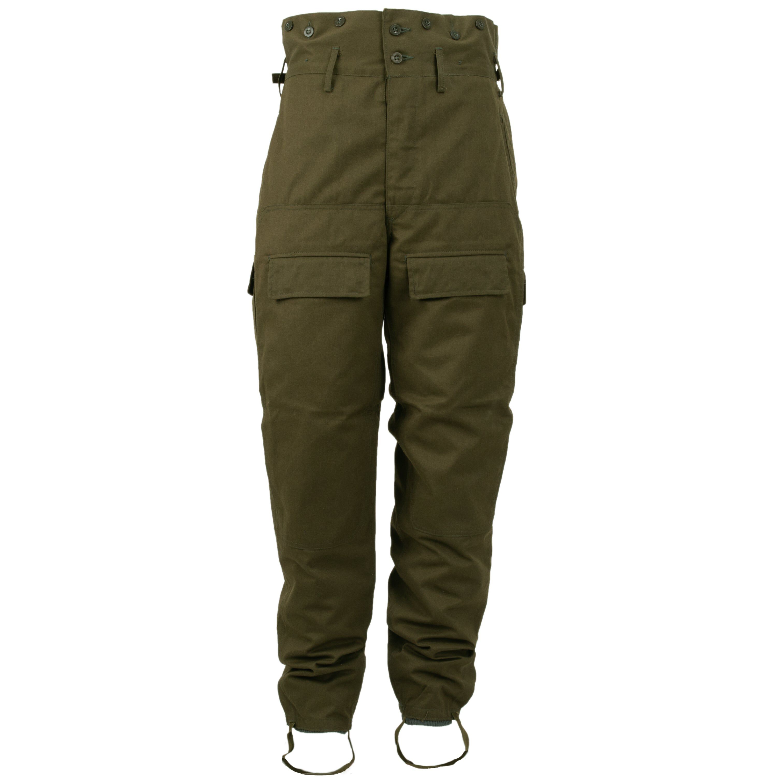 Buy Czech Army M85 O.D. Field Pants w/ Winter Liner for USD