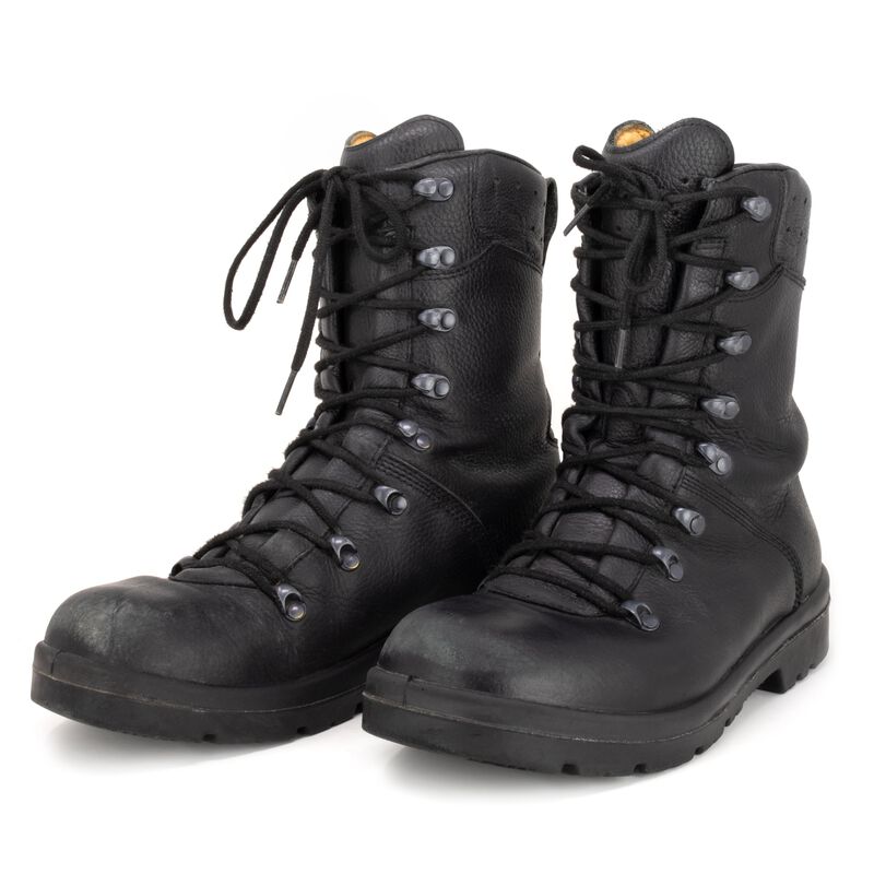 German Ranger Boots | Black Leather, , large image number 0