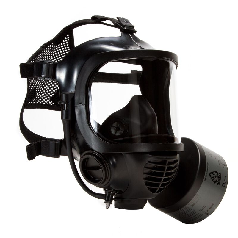 Mira Safety CM-6M Tactical Gas Mask | Full-Face Respirator for CBRN Defense, , large image number 4