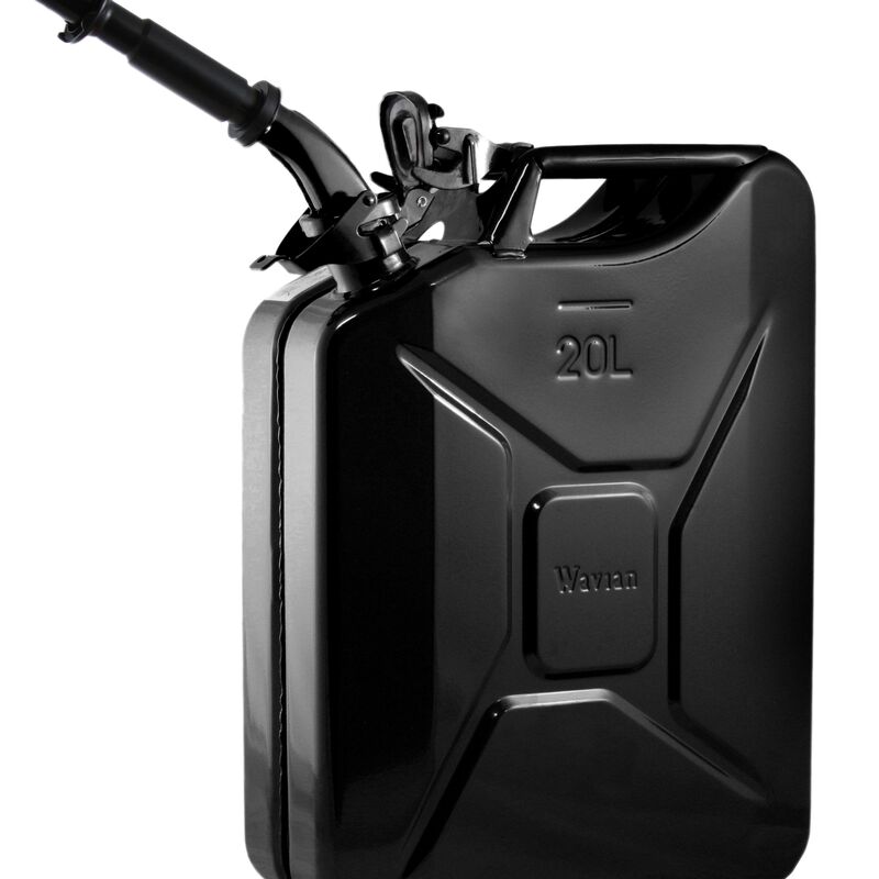 Black 20 Liter Wavian Jerry Can image number 0