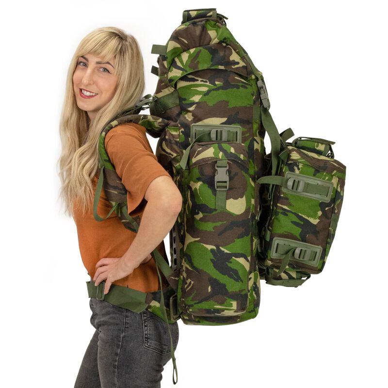 Romanian Woodland XL Combat Rucksack, , large image number 0