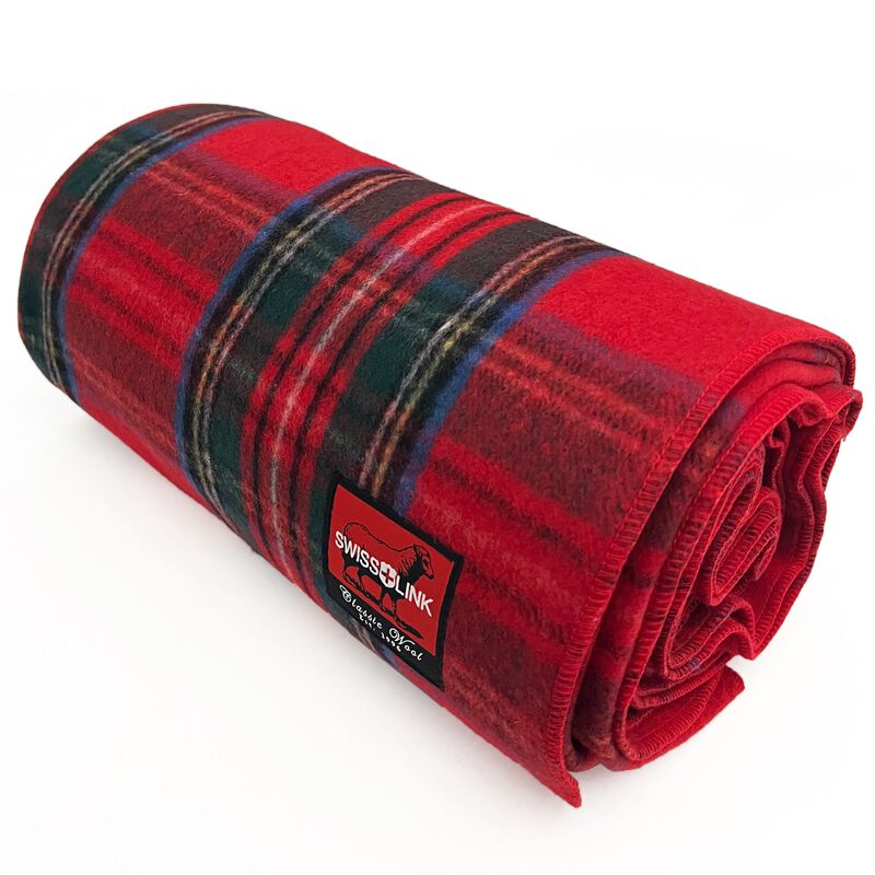 Royal Stewart Classic Wool Blanket, , large image number 2