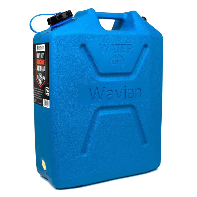 Wavian Water Can Blue - 5.8 Gallon (22 Liters), , large image number 0