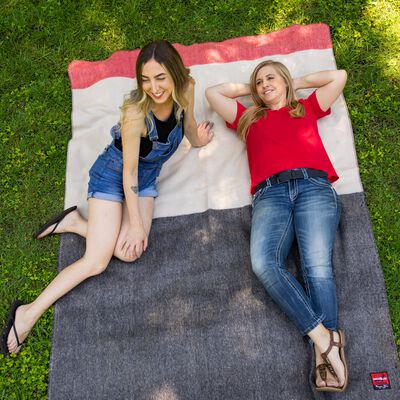 Crimson Point Classic Wool Blanket, , large