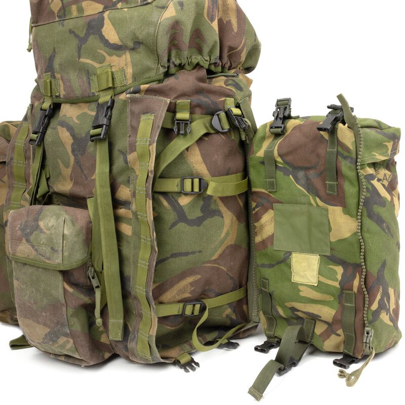 British Military PLCE DPM Woodland Rucksack | Large Pouches, , large image number 2