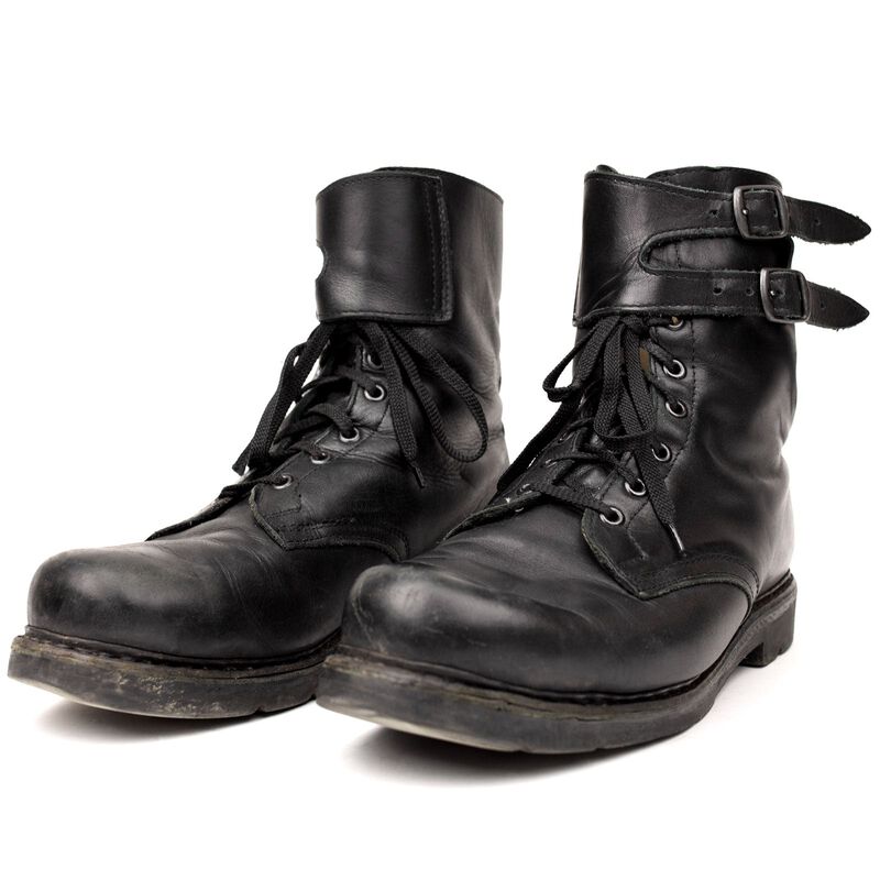 Austrian Army 2 Buckle Boot, , large image number 0