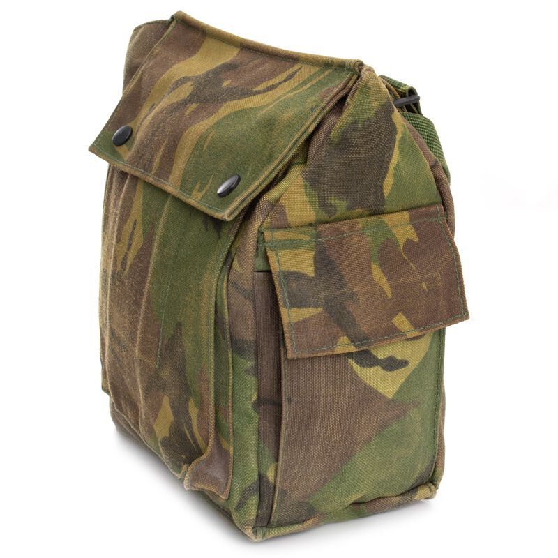 Dutch Army Gas Mask Bag | Woodland image number 0