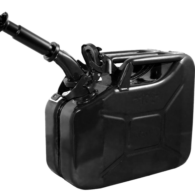 Black 10 Liter Wavian Jerry Can image number 0