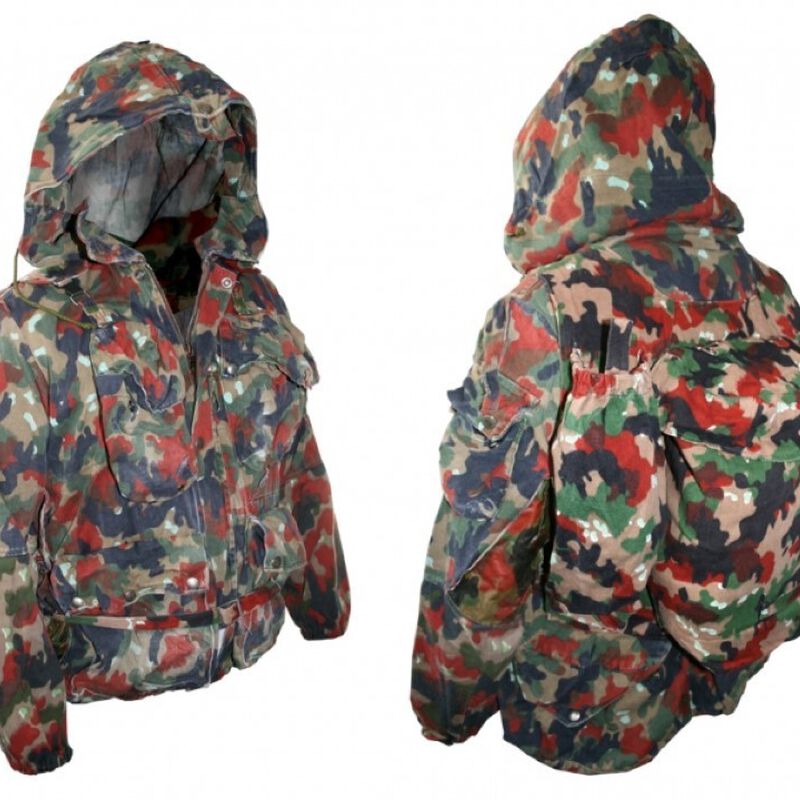 Swiss Alpenflage Heavyweight Parka W/Pack, , large image number 1